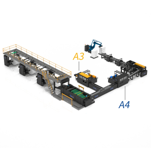 Lini Produksi CHM-A4-4(4)+A4B+A4DB